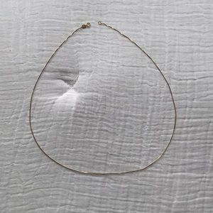 14k gold 18’ chain